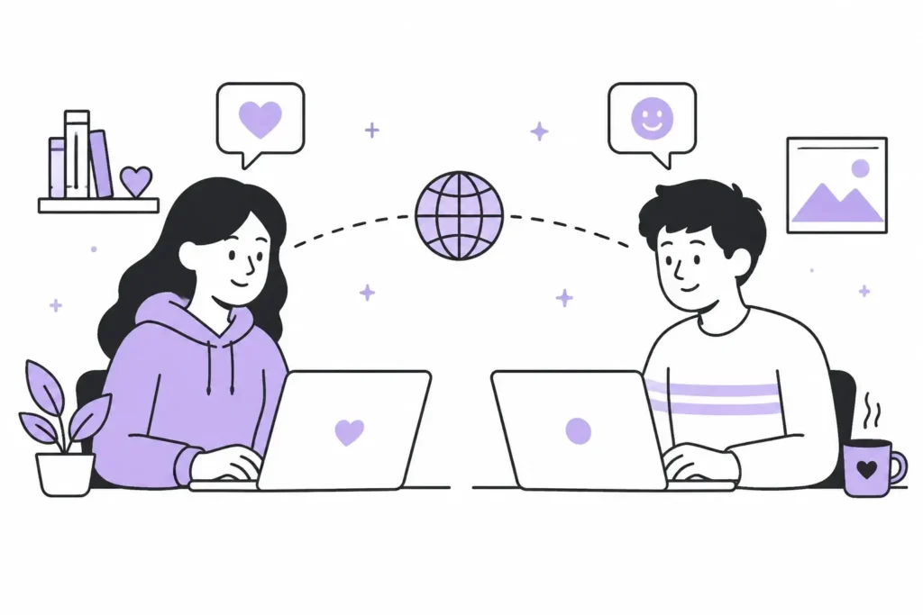 دوست اینترنتی به انگلیسی