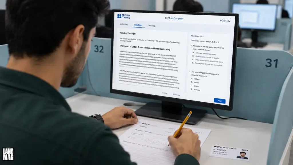 تفاوت آیلتس کاغذی و کامپیوتری