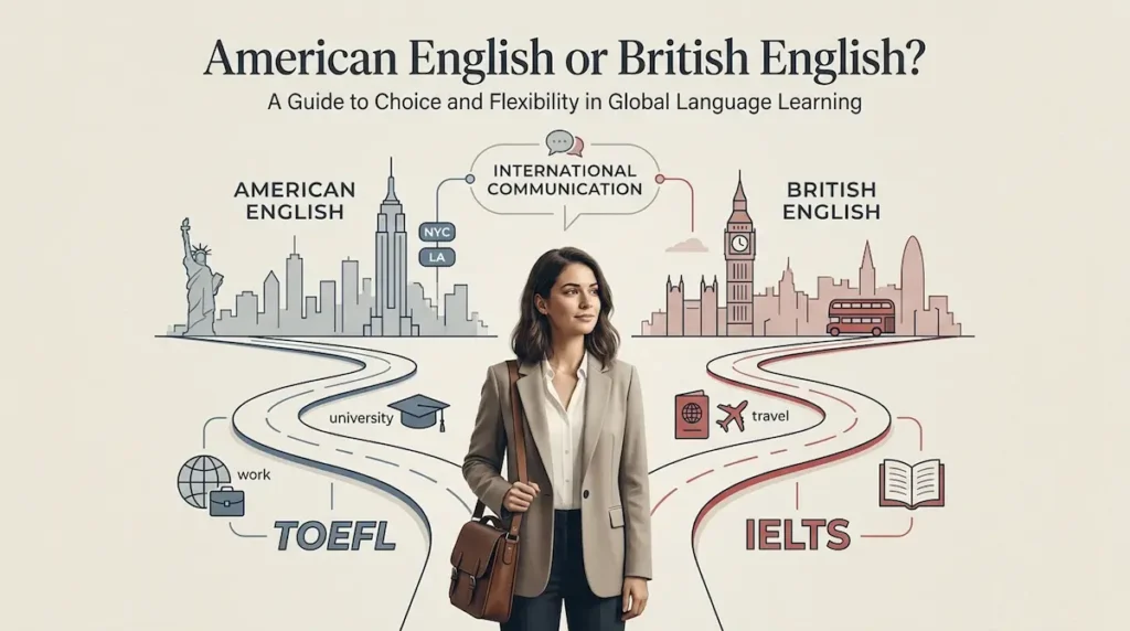 انگلیسی آمریکایی بهتره یا انگلیسی بریتیش؟