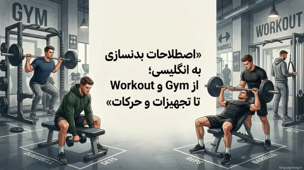 لیست کامل لغات بدنسازی به زبان انگلیسی